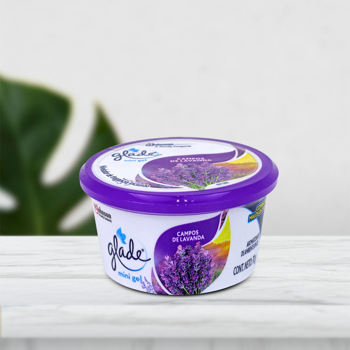 Aromatizante de Ambiente Glade en Gel con aroma a Lavanda 70 gr.