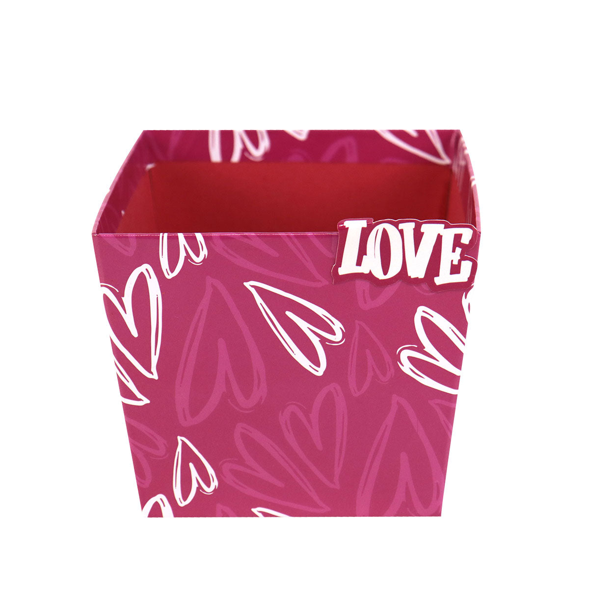 Caja de Regalo Love Color Rojo