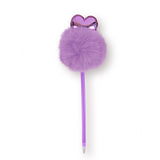 Bolígrafo con Peluche Color Morado