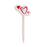 Set de Capacillos y Palillos Decorativos para San Valentín, 48 piezas