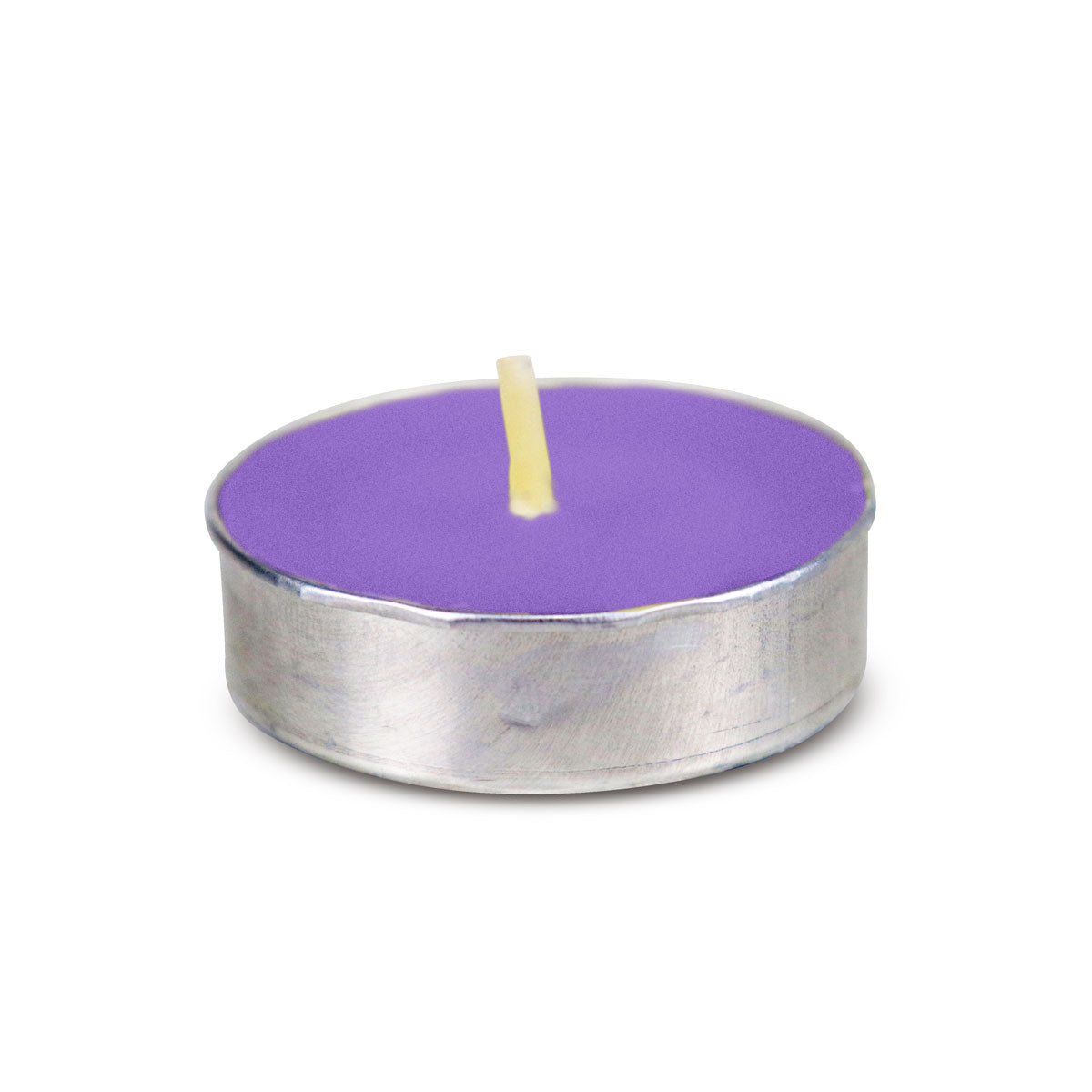 Paquete de Velas Morado Tea Light 3pza.