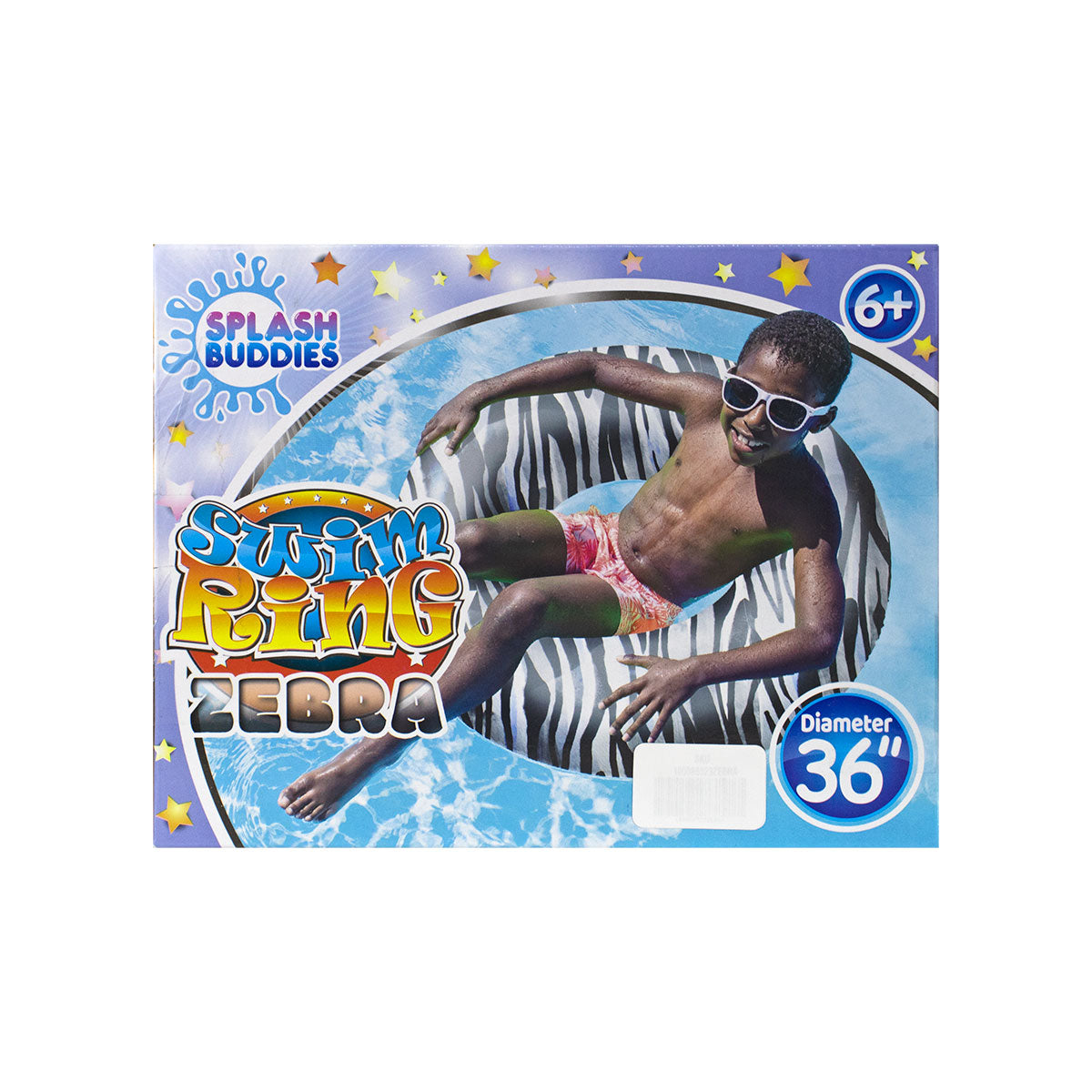 Flotador Inflable de Dona, Diseño Zebra