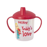 Vaso entrenador con Boquilla de Cocomelon Teddy´s Love color Fiusha 240ml