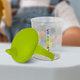 Vaso entrenador con Boquilla de Cocomelon color Verde 240ml