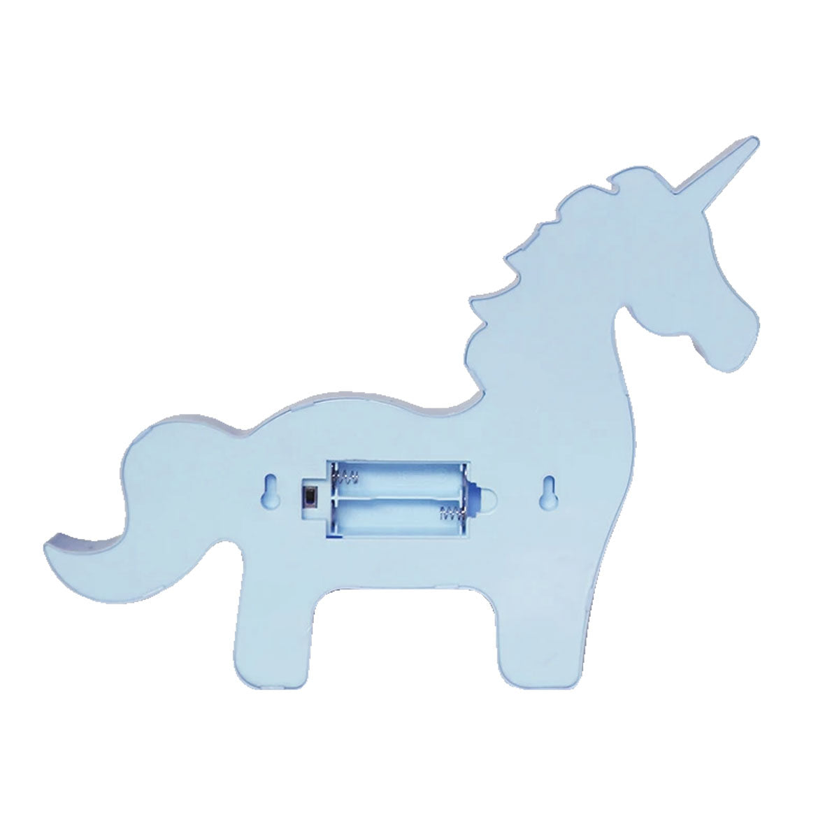 Lámpara de Unicornio Azul Cielo Led 22.5x24x3cm