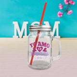 Mason Jar Súper Mamá 450ml, Día de las Madres