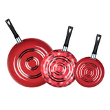 Ecko Batería Juego de Cocina Rojo 5 Pzas