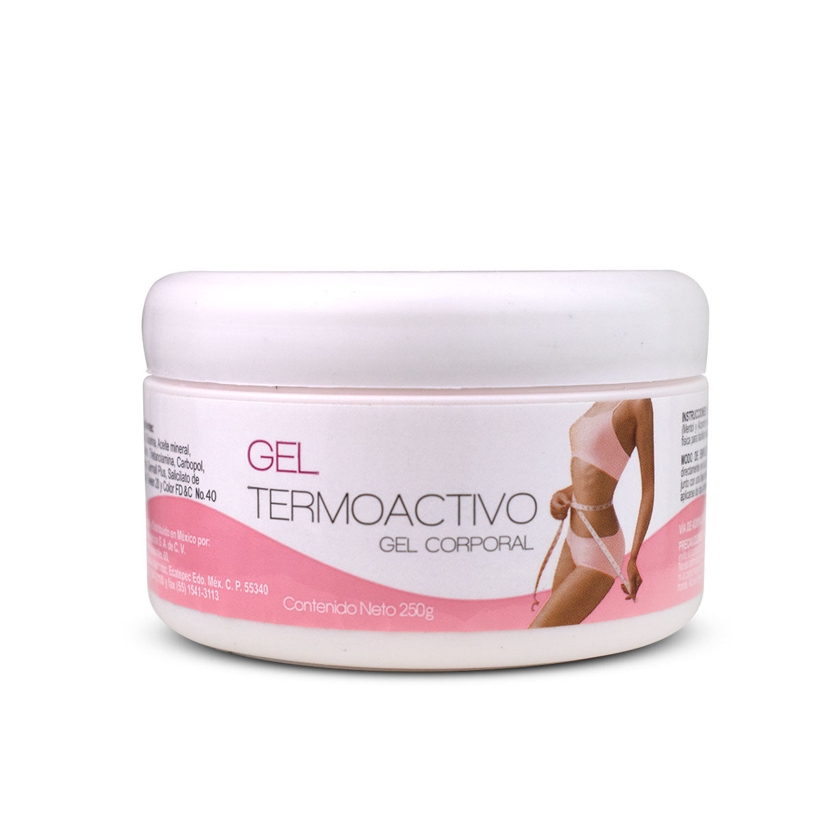 Gel Termoactivo Reductivo Corporal 250g