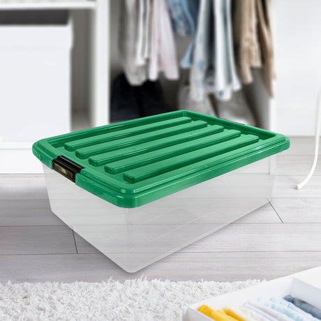 Caja de Plástico Goliat 32 L Color Verde