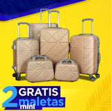 Set 4 Maletas Pearl + 2 Maletas de Mano GRATIS!