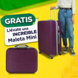 Set Maleta Berry Grande 75cm + Maleta de Mano 29cm GRATIS!