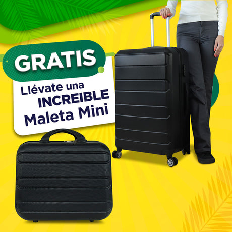 Set Maleta Dublin Grande 75cm + Maleta de Mano 29cm GRATIS!