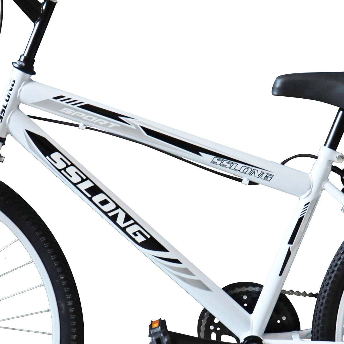 Bicicleta Sportbike Rodada 24, Blanco