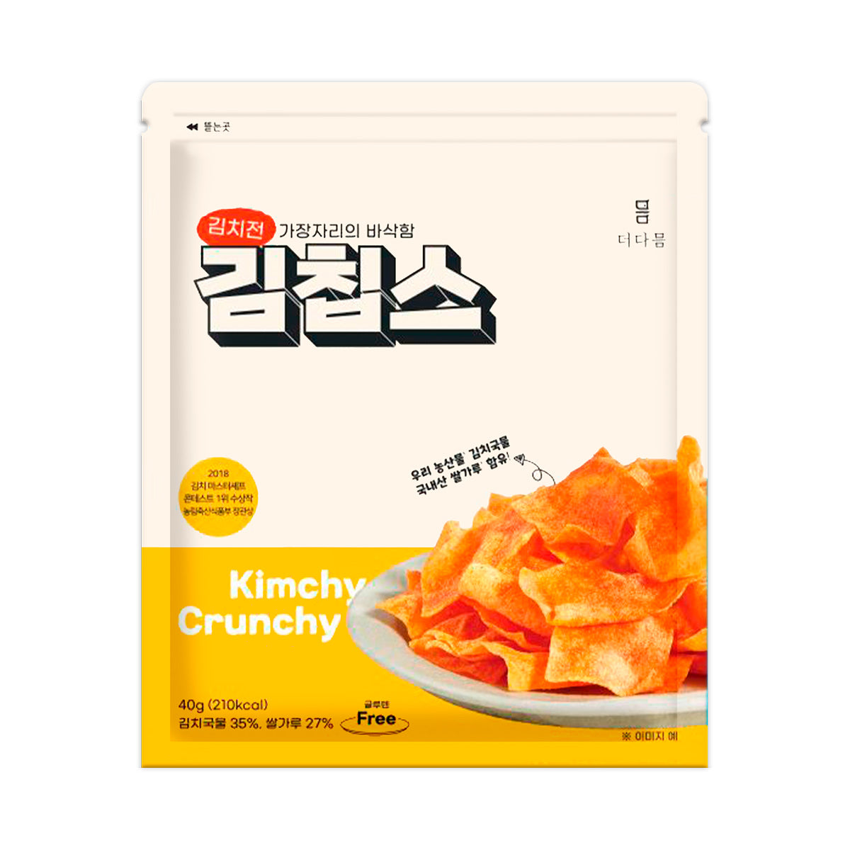 Botana Kimchy Crunchy sabor Original 40g