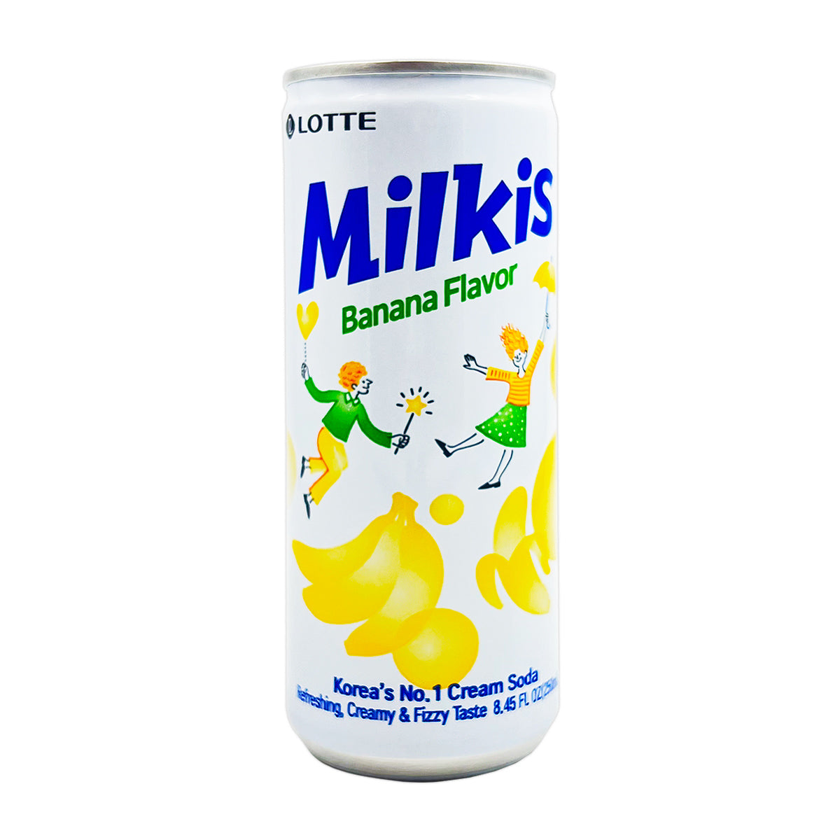 Bebida Coreana Milkis Banana Lotte 250ml