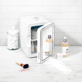 Mini Refrigerador Iceman 4 Litros Blanco con Espejo RJ48-6-ML