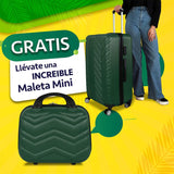 Set Maleta Basil Grande 75cm + Maleta de Mano 25cm Gratis!