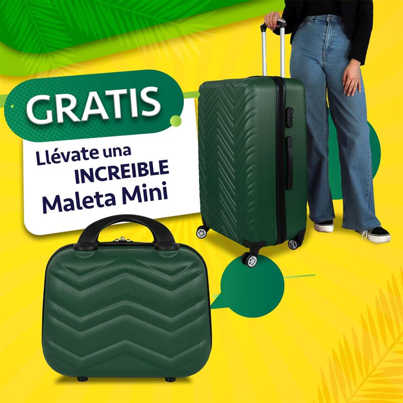 Set Maleta Basil Grande 75cm + Maleta de Mano 25cm GRATIS!