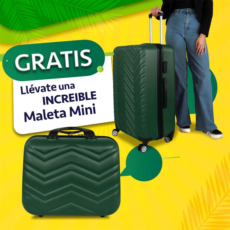 Set Maleta Basil Grande 75cm + Maleta de Mano 29cm GRATIS!