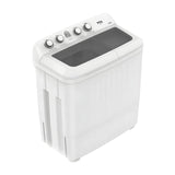Lavadora Semiautomática TCL 14 Kilos Doble Tina Carga Superior Blanca TWT14W