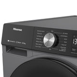 Lavasecadora Inverter Hisense 15 Kilos Carga Frontal Gris WD3S1543BT