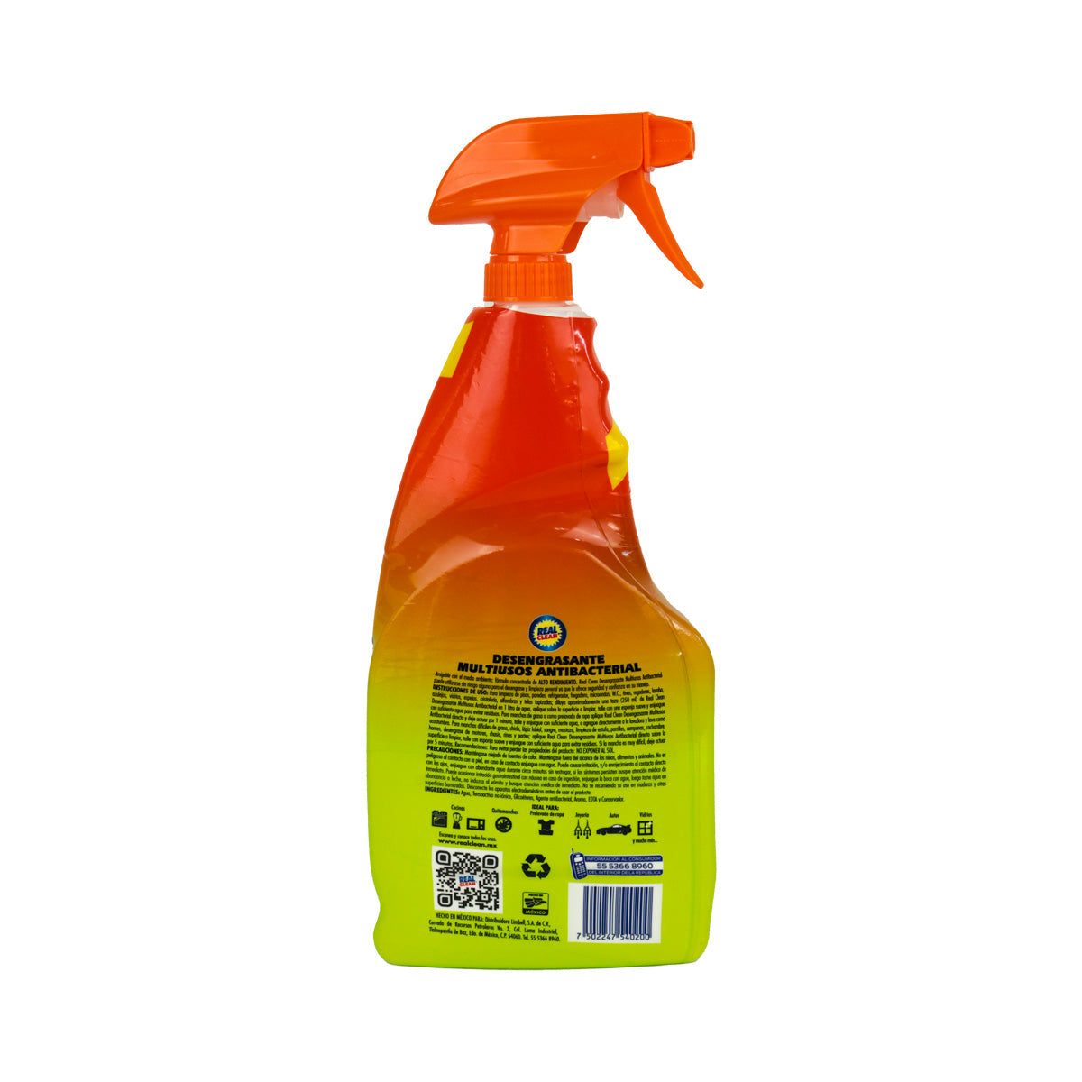 Desengrasante Multiusos Real Clean, 900 ml