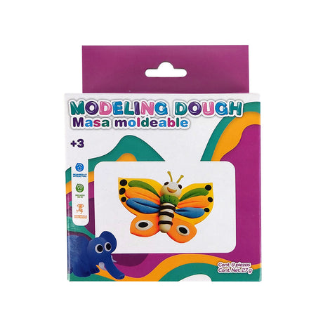 Masa Moldeable para Niños Modelino Dough, Mariposa