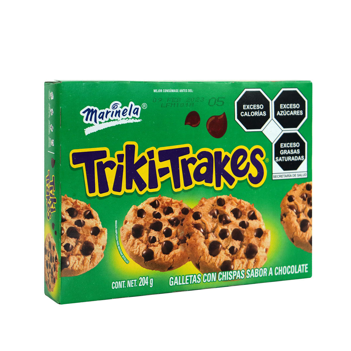 Galletas Triki Trakes Marinela, 204 g