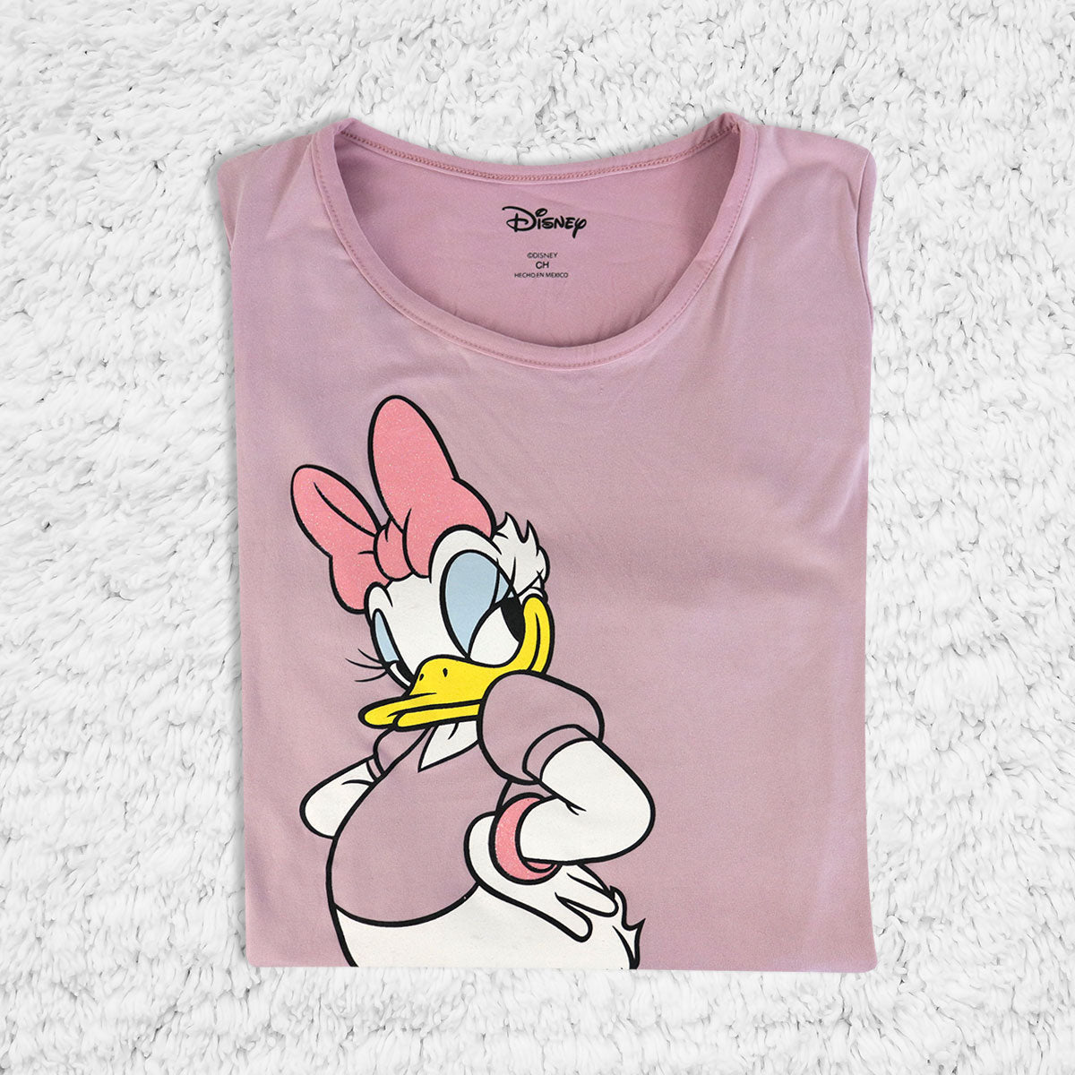 Disney - Playera Manga Corta, Daisy, Color Lila