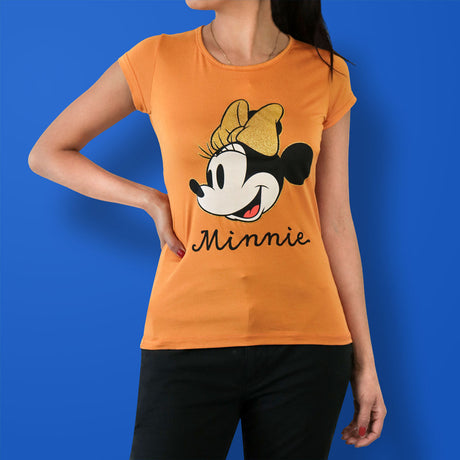 Disney - Playera Manga Corta, Minnie Mouse