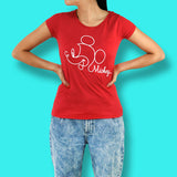 Disney - Playera de Mickey Color Rojo