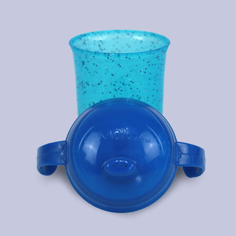 Vaso con Asas Nuby Sparks Color Azul Rey para Bebé