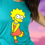 Playera de Lisa Simpson para Mujer