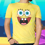 Playera de Bob Esponja Unisex, Amarillo