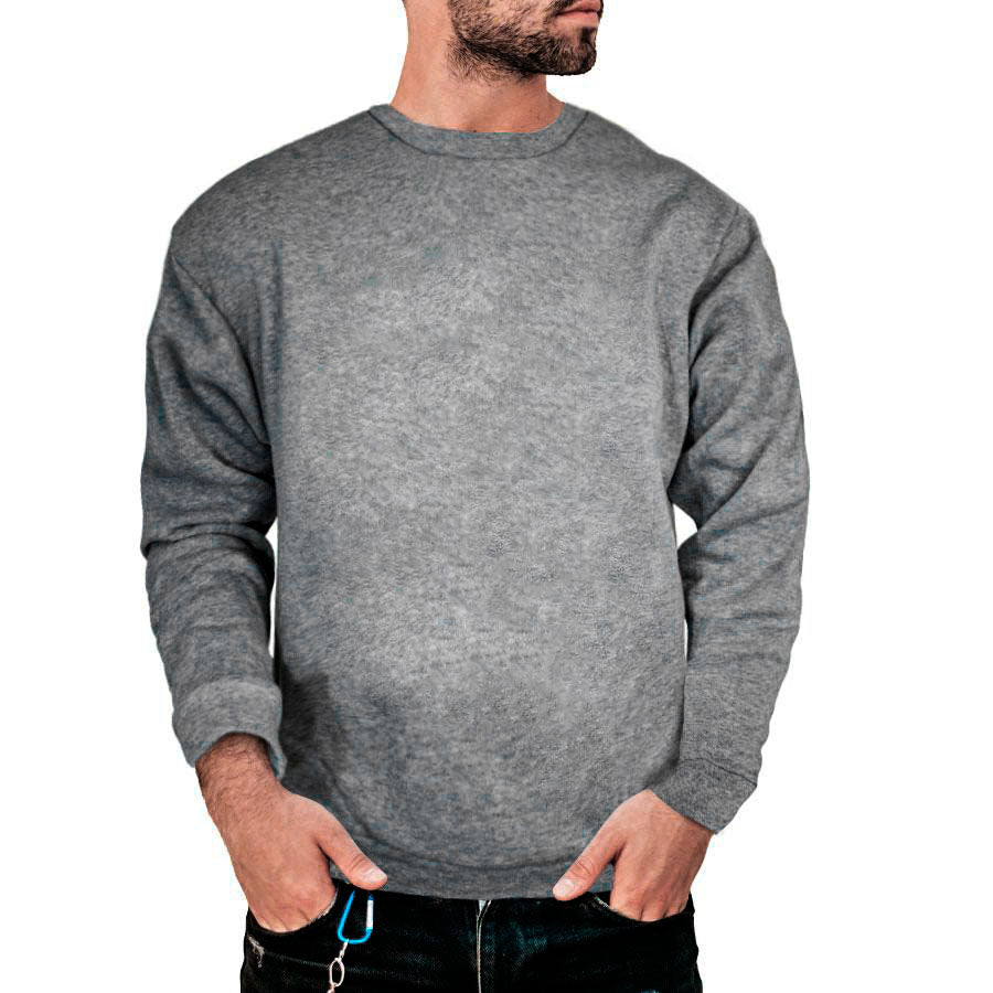 Sudadera Caballero color Gris Oxford