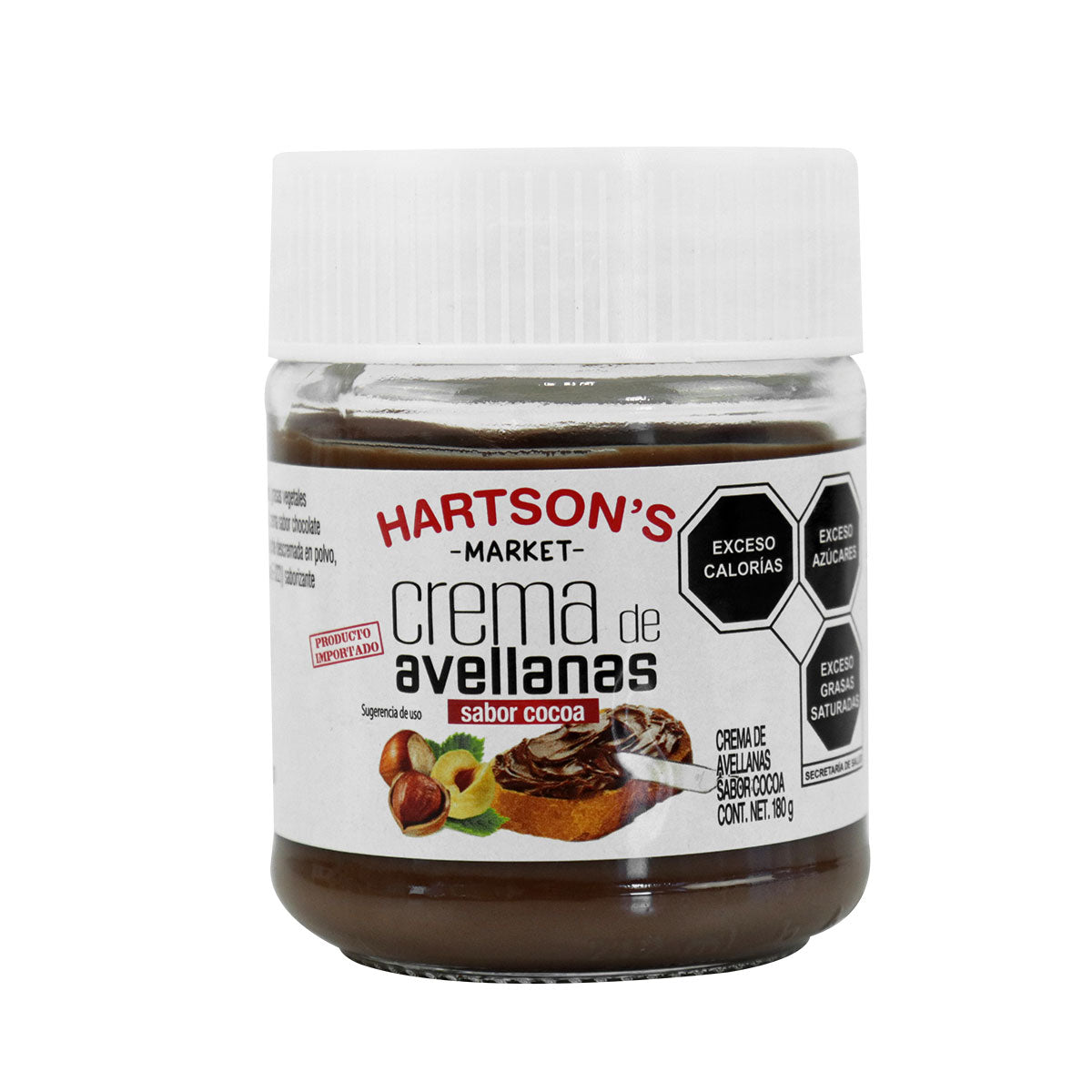 Crema de Avellana Hartson´s, 180g