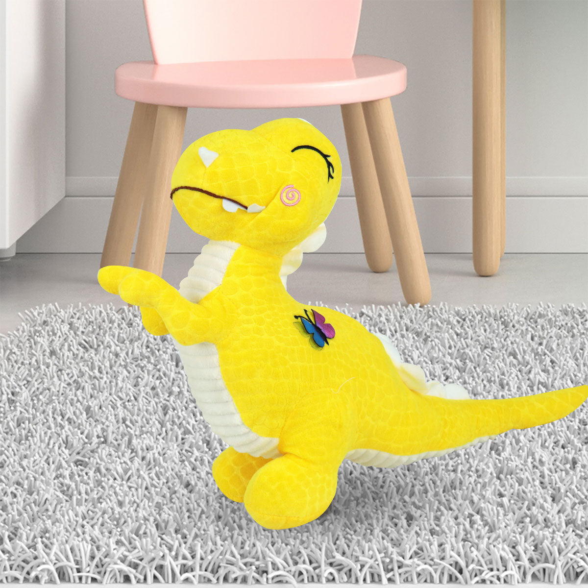 Dinosaurio de Peluche Amarillo