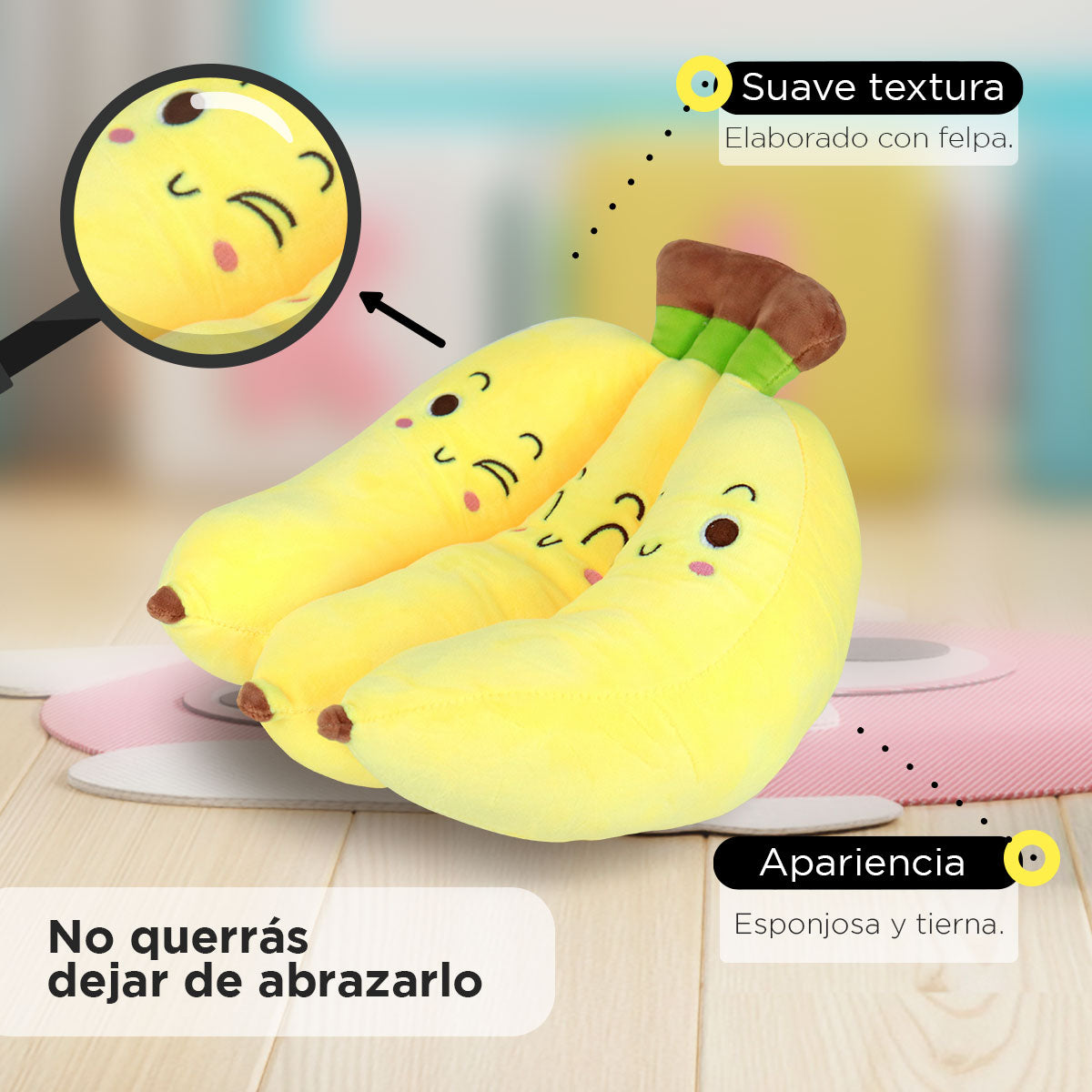 Plátanos de Peluche