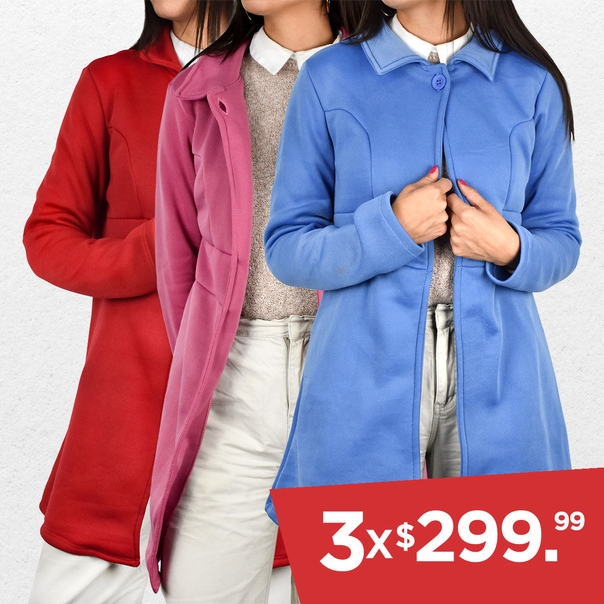 Abrigo para Dama Cleek ¡3 x $299.99!