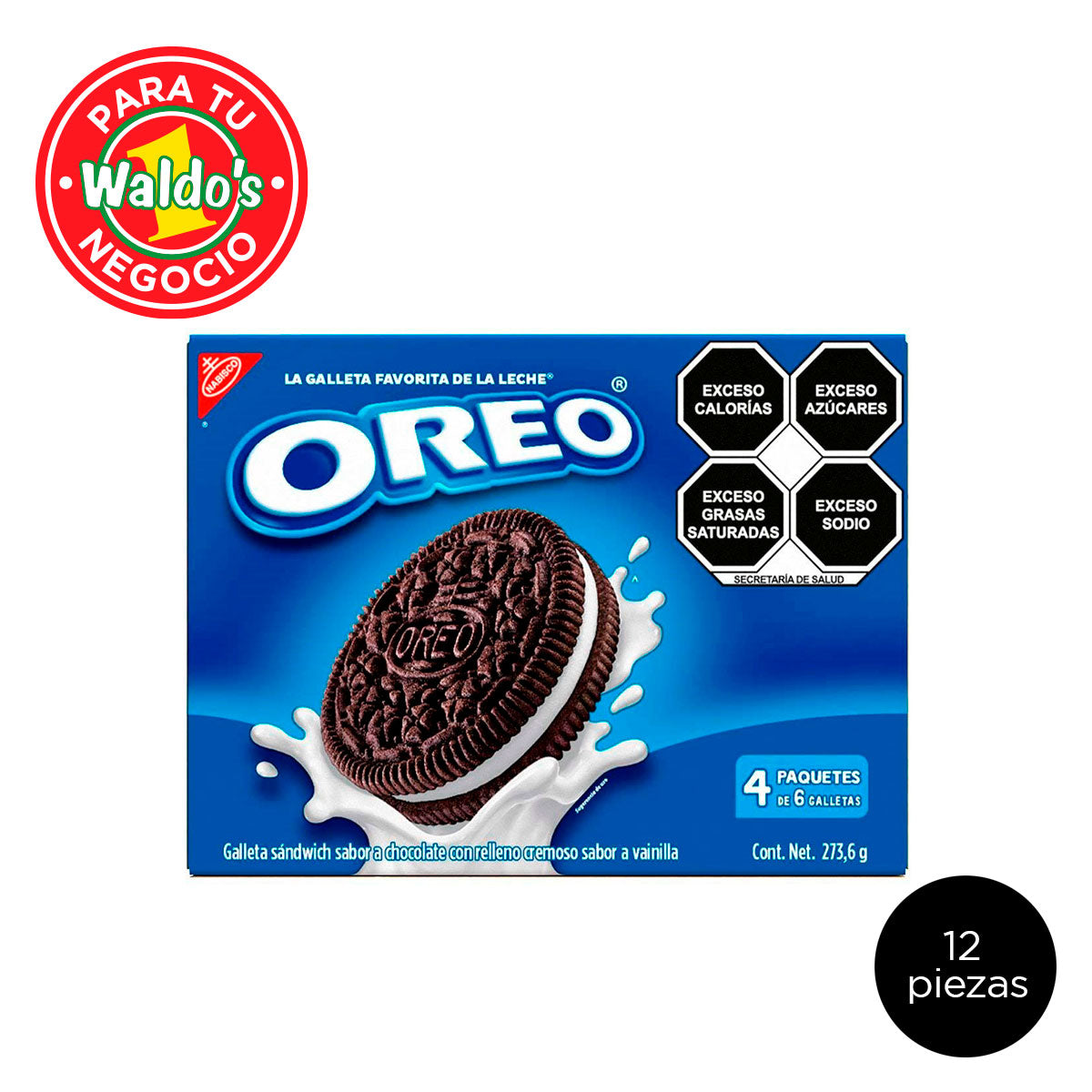 Mayoreo de Galletas Oreo 12 Piezas