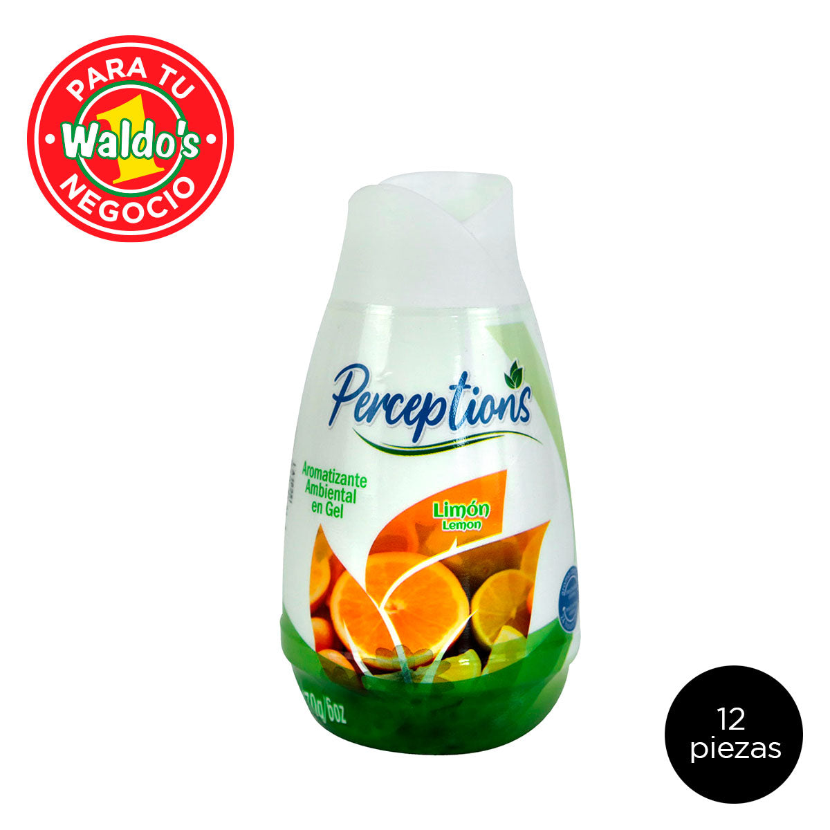 Mayoreo Aromatizante Perceptions Limón, 12 Piezas 170 g