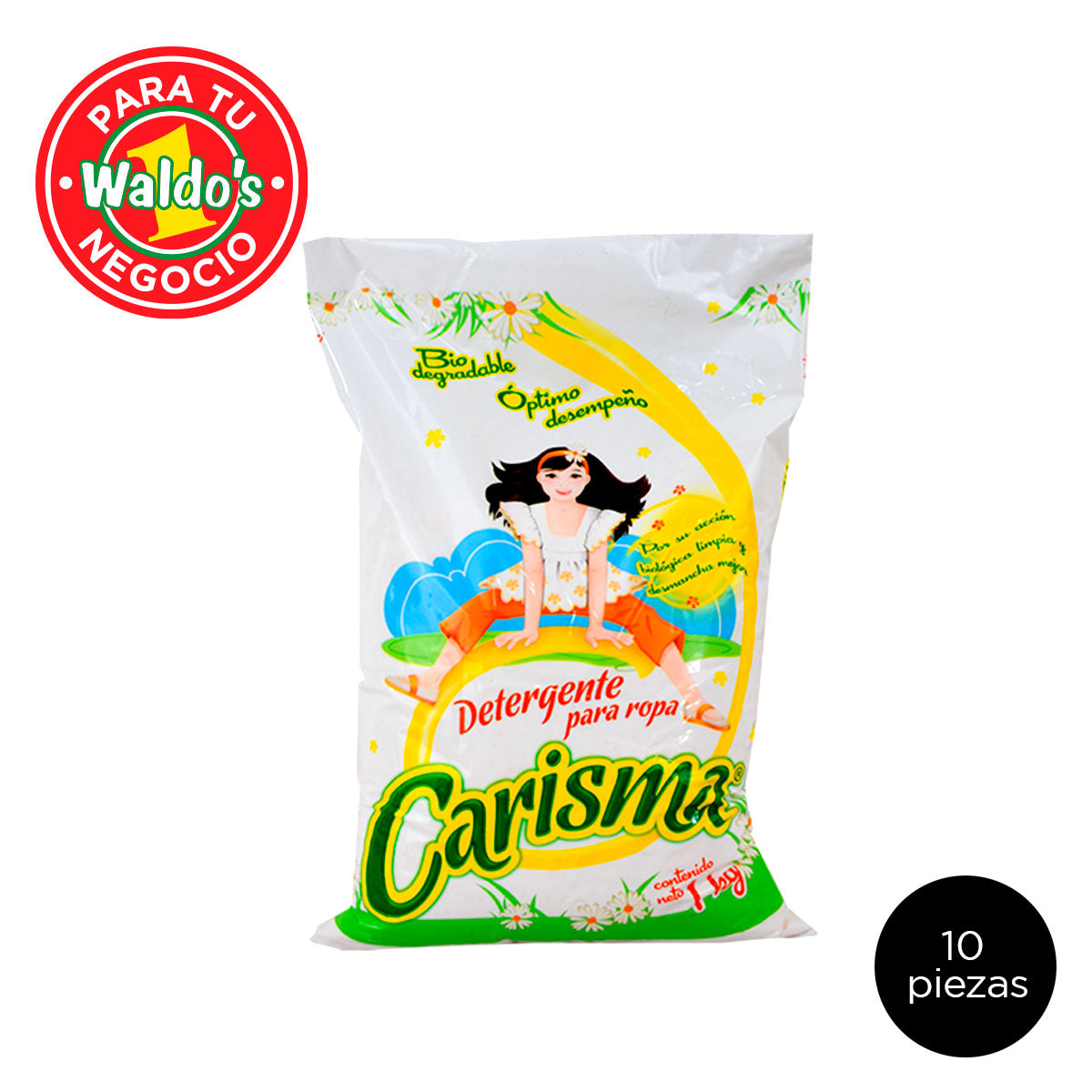 Mayoreo Detergente Carisma, 10 Piezas,1kg